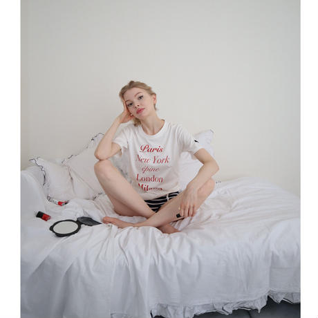 épine city tee red logo