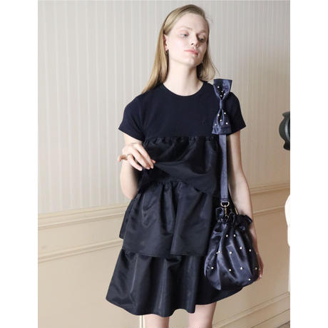 é tee frill onepiece navy