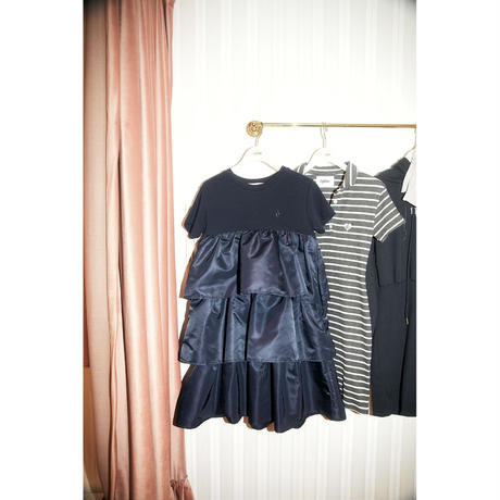 é tee frill onepiece navy